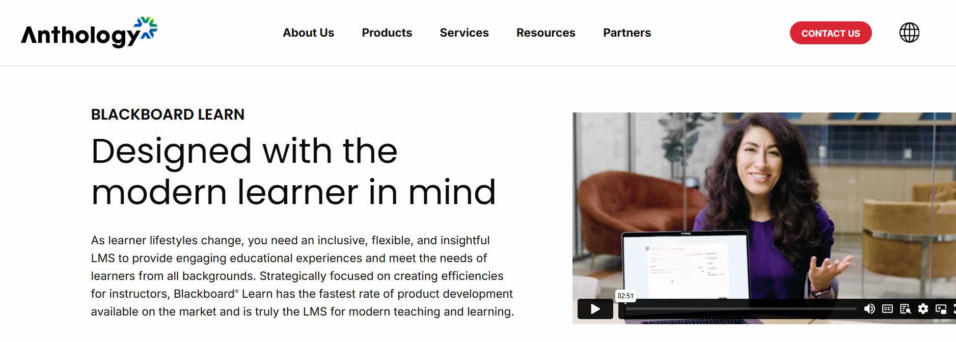 Blackboard Learn’s virtual classroom supporting higher education, an established Moodle alternative for universities
