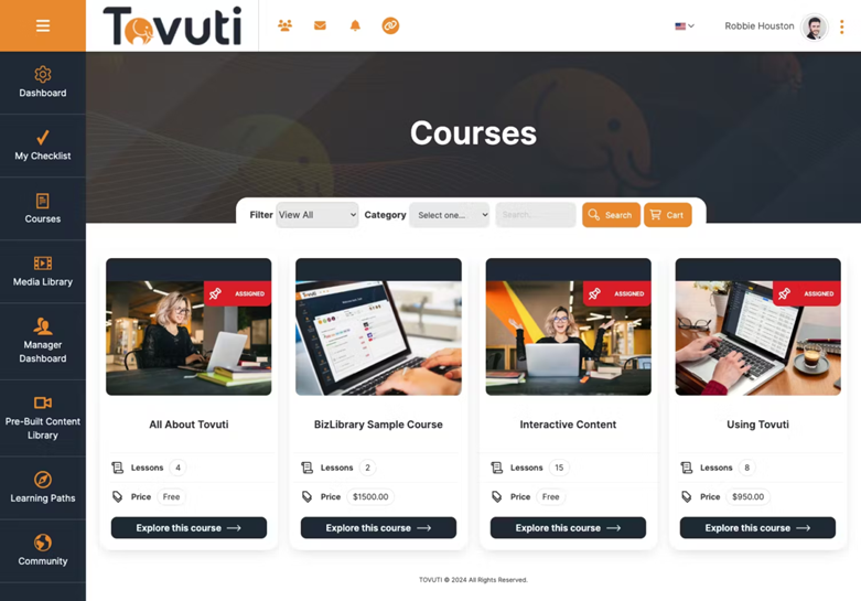 Tovuti LMS top Docebo alternative