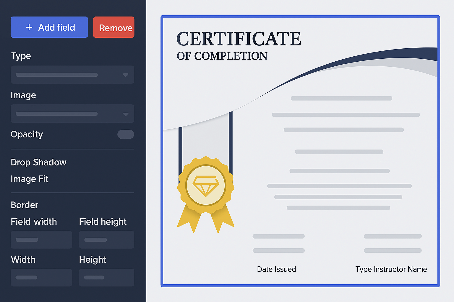 Certificate-builder-ui