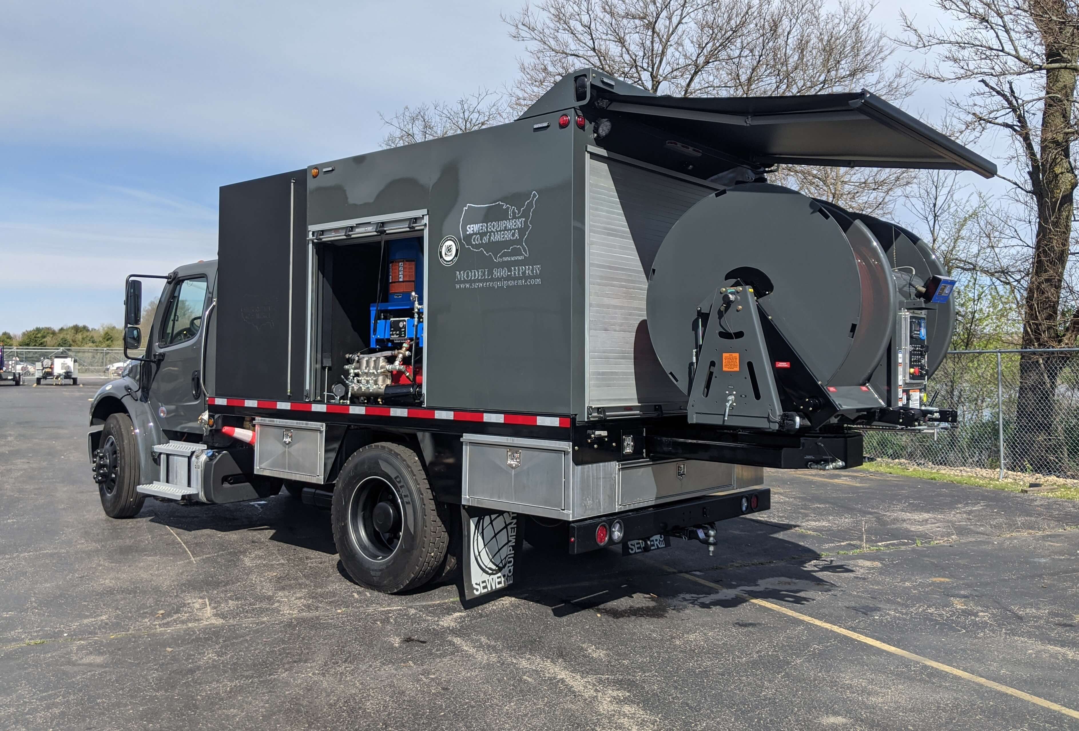 Sewer Equipment - 800 Rear DS Quarter Shot